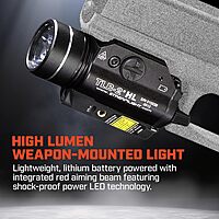 Streamlight 69261 TLR-2 HL 1000-Lumen Rail Mounted Weapon Light with integrated Red Aiming Laser Includes Key Kit for Select
