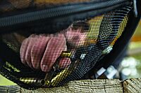 CALDWELL Brass Catcher - Heat-Resistant Mesh, Collapsible & Mountable