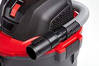 RIDGID 62703 RT1200 NXT 12-Gal. Wet Dry Shop Vacuum with Casters, 5.0 Peak HP Motor, and Pro Locking Hose,Dark Gray and Red