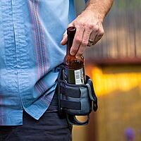 Nite Ize Traveler Drink Holster - Traveler & Water Bottle Holder for Hands-Free Use