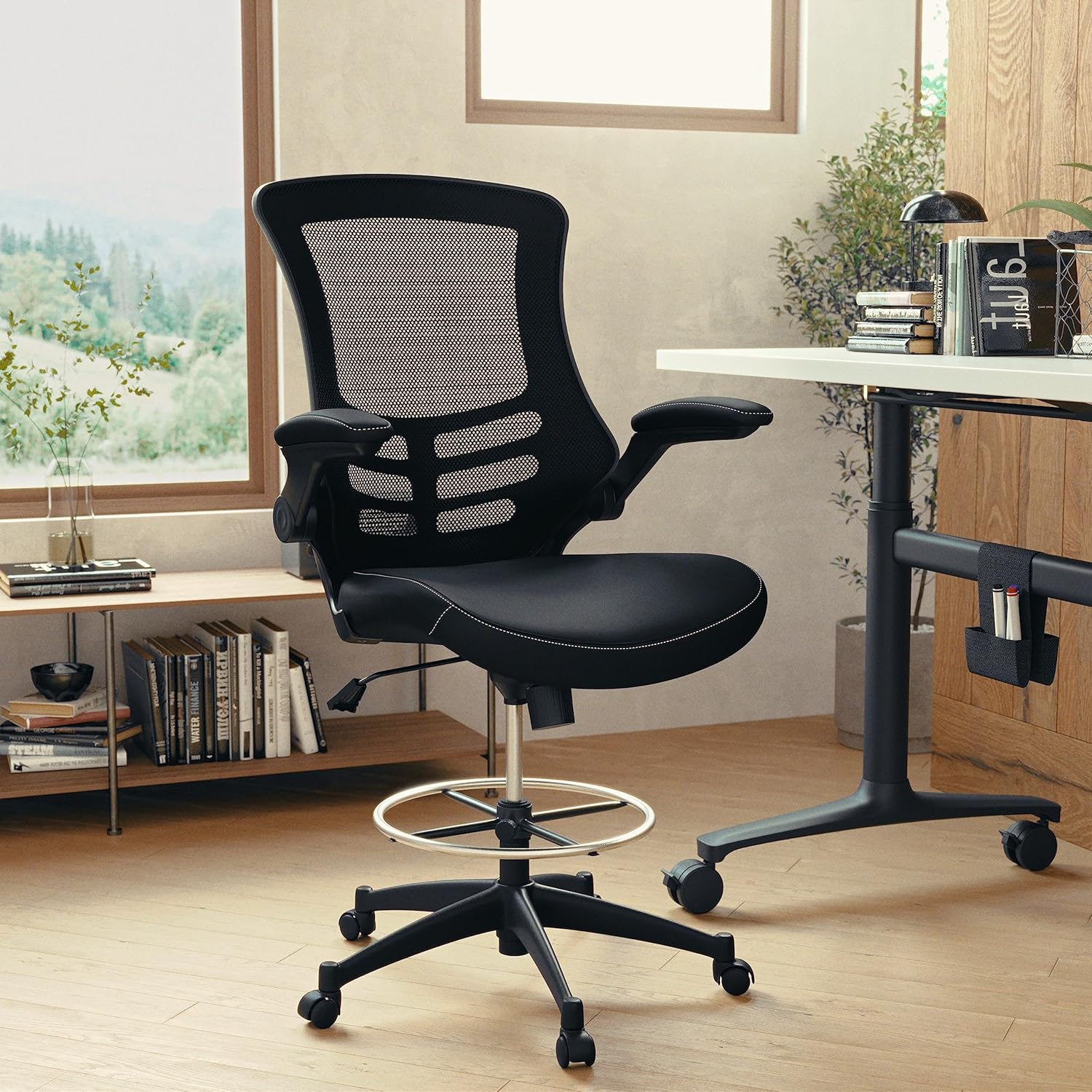 FLASH FURNITURE Kelista Mid-Back Swivel Office Chair