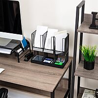 MIND READER Countertop Coffee and Condiment Organizer