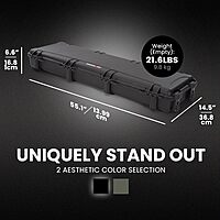 NANUK 995 Long Professional Waterproof Crushproof Hard Case with Wheels & Foam