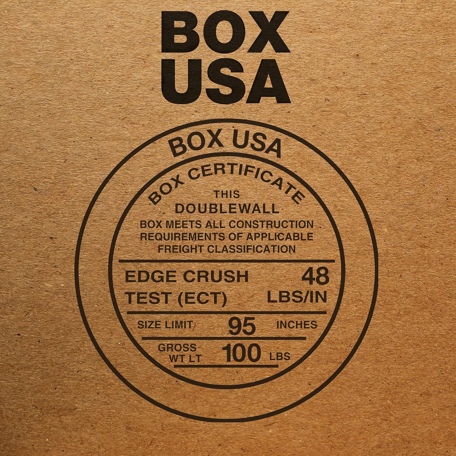 BOX USA 15 Pack of Heavy-Duty Double Wall Corrugated Cardboard Boxes, 6" L x 6" W x 6" H, Kraft, Shipping, Packing and Moving