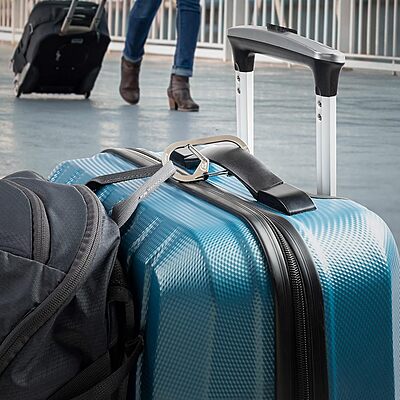 Nite IZE G-Series SlideLock Dual Chamber Stainless Steel Carabiner Keychain