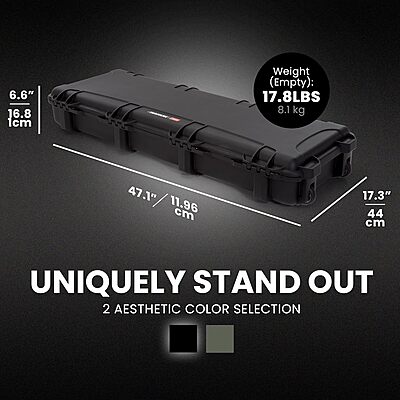 NANUK 990 IP67 Waterproof Hard Case with Wheels