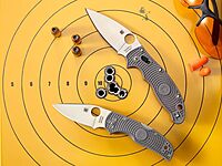 Spyderco Manix 2 Folding Knife with Ball Bearing Lock - PlainEdge