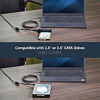 StarTech USB 3.1 (10Gbps) to SATA Adapter Cable for 2.5/3.5 Drives