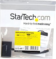 StarTech.com Mini DisplayPort to HDMI or VGA 2-in-1 Travel Adapter