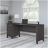 Bush Furniture Somerset 72W Office Desk with Drawers