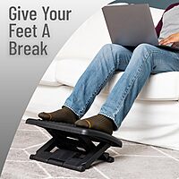 MIND READER Adjustable Ergonomic Foot Rest