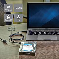 StarTech USB 3.1 (10Gbps) to SATA Adapter Cable for 2.5/3.5 Drives