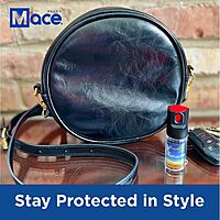 Mace Brand 80777 Chameleon Interchangeable Design Keychain Pepper Spray