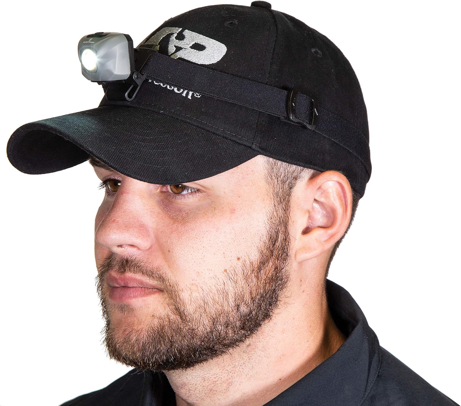 Smith & Wesson Night Guard Series Rechargeable Waterproof Headlamps with Hat/Pocket Clip