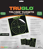 TRUGLO Tru-See 12x12 100 Yard Fluorescent Self-Adhesive Splatter Targets