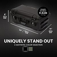 NANUK 935 Hard Case with Custom Foam Insert — Wheeled, IP67 Waterproof