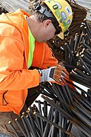 MCR Safety UltraTech CutPro Impact Glove UT2952, 13-Gauge Foam Nitrile