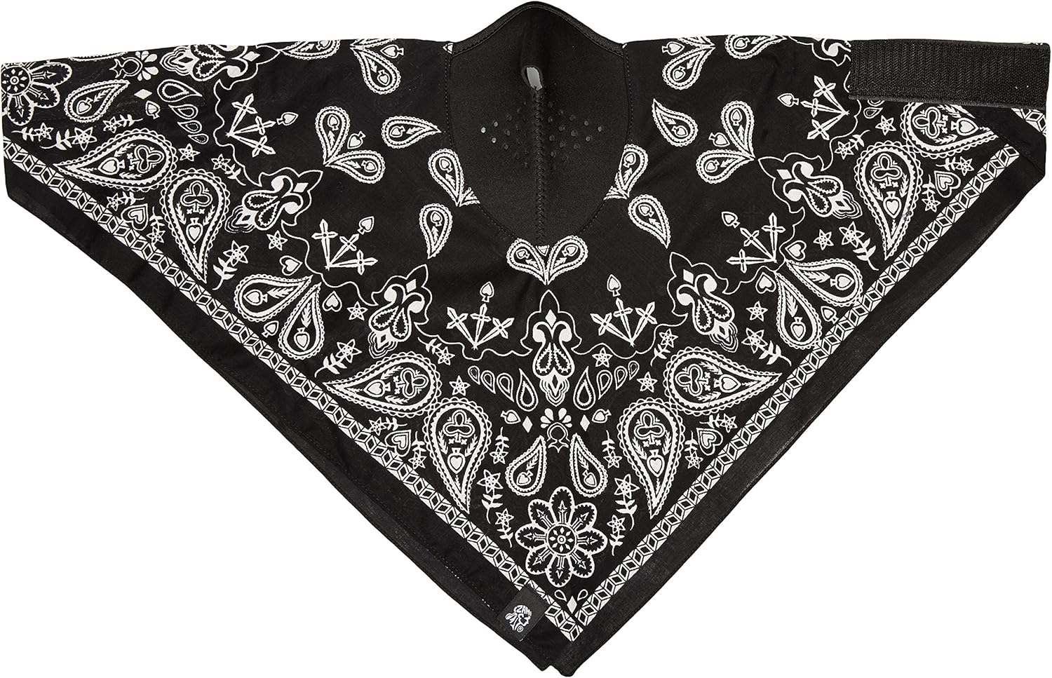 ZANHEADGEAR Neodanna Neoprene Face Mask with Cotton Bandanna