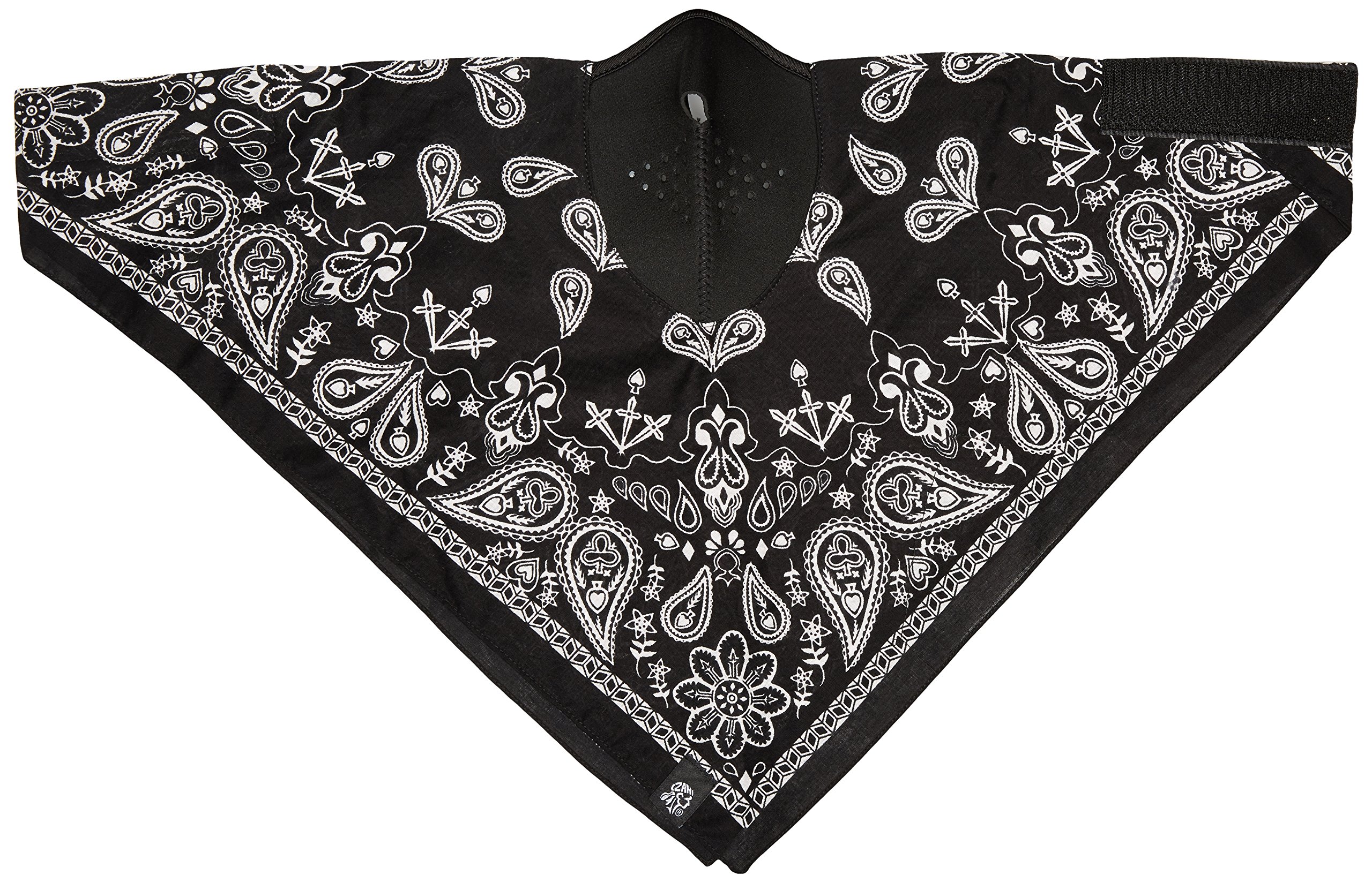ZANHEADGEAR Neodanna Neoprene Face Mask with Cotton Bandanna