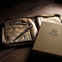 RITE IN THE RAIN Weatherproof Binder Kit with CORDURA Cover, Polydura Binder, All-Weather Loose Leaf, Weatherproof Pen