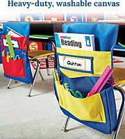 Carson Dellosa 15"W x 19"H Chairback Buddy Desk Chair Back Pocket Organizer