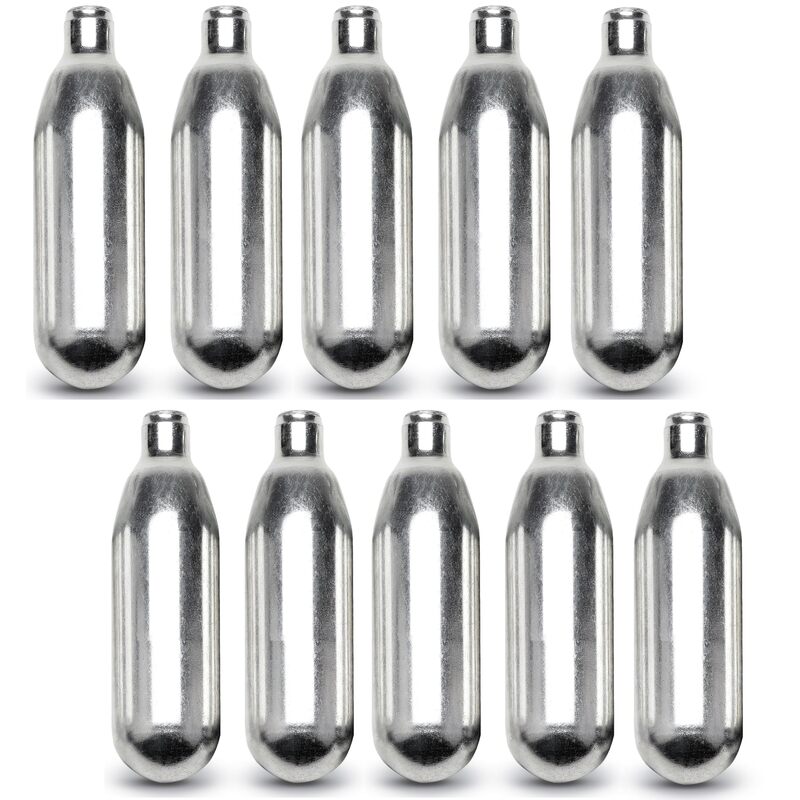 Byrna 8 Gram CO2 + Oiler Cartridges | 10 Count Pack | for Byrna SD/CL/HD/EP - (9 CO2 + 1 Oiler Cylinders)