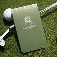 Rite in the Rain All-Weather Golf Notebook, 3.5" x 6", Green Field Flex (No. 4)