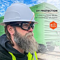 Ergodyne Skullerz LOKI Convertible Safety Glasses/Goggles