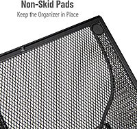 MIND READER 3-Tier 14-Compartment Countertop Organizer