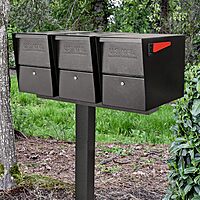MAIL BOSS Package Master Curbside Locking Security Mailbox