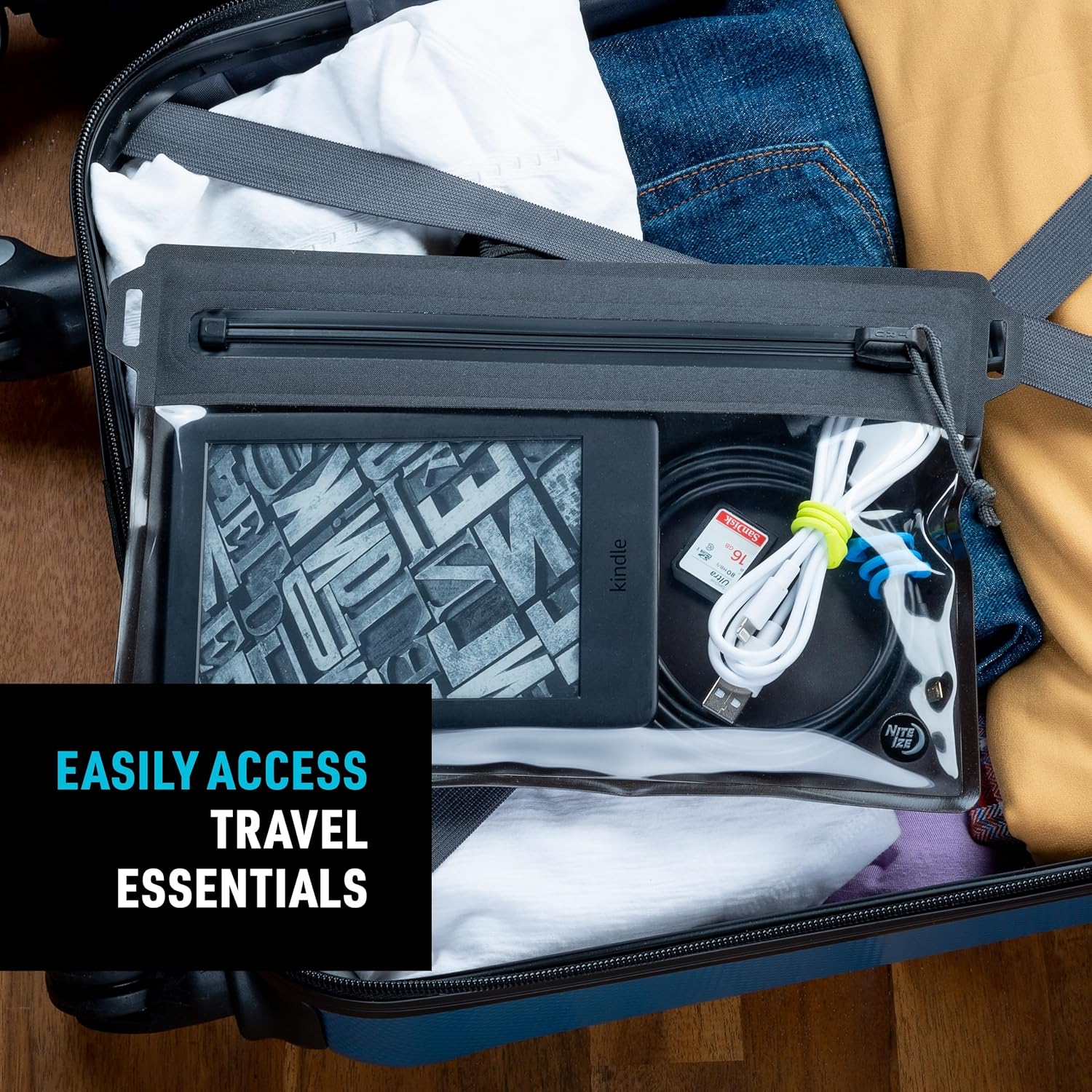 NITE-IZE RunOff Waterproof Travel Pouch with TRU Zip