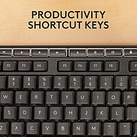 Logitech MK370 Combo for Business, Wireless Full-Size Keyboard and Wireless Mouse, Secure Logi Bolt USB Receiver, Bluetooth