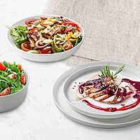 TABLE 12 16-Piece Dinnerware Set, Service for 4