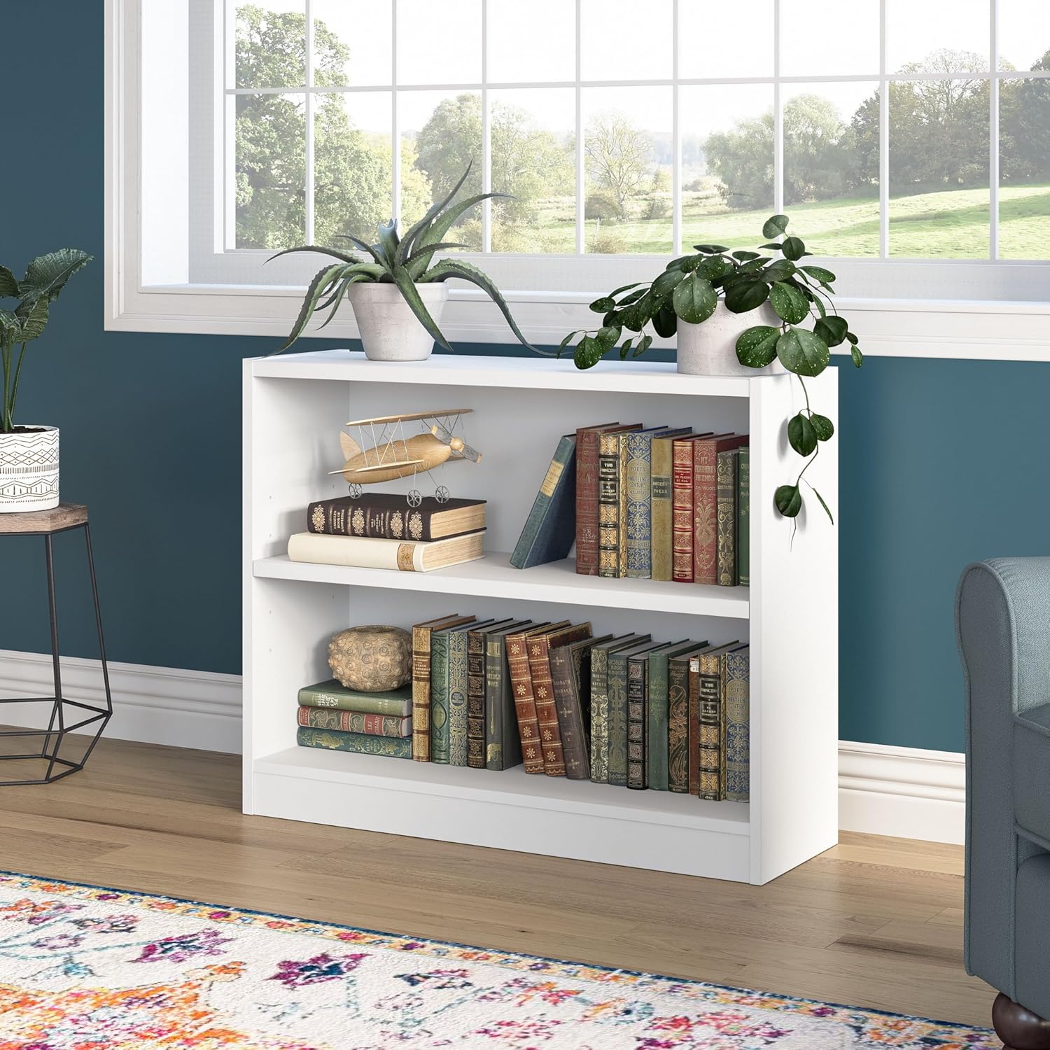 Bush Furniture Universal Bookcase - Storage and Display Bookshelf for Home or Office