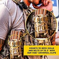 HIGH SPEED GEAR Double Decker TACO Pouch Double Stack Magazine Holster