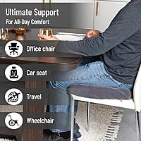 Mind Reader Air-Cloud Memory Foam Seat Cushion