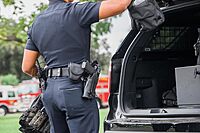 SAFARILAND 6360 ALS/SLS Mid-Ride Duty Rated Level III Retention Holster