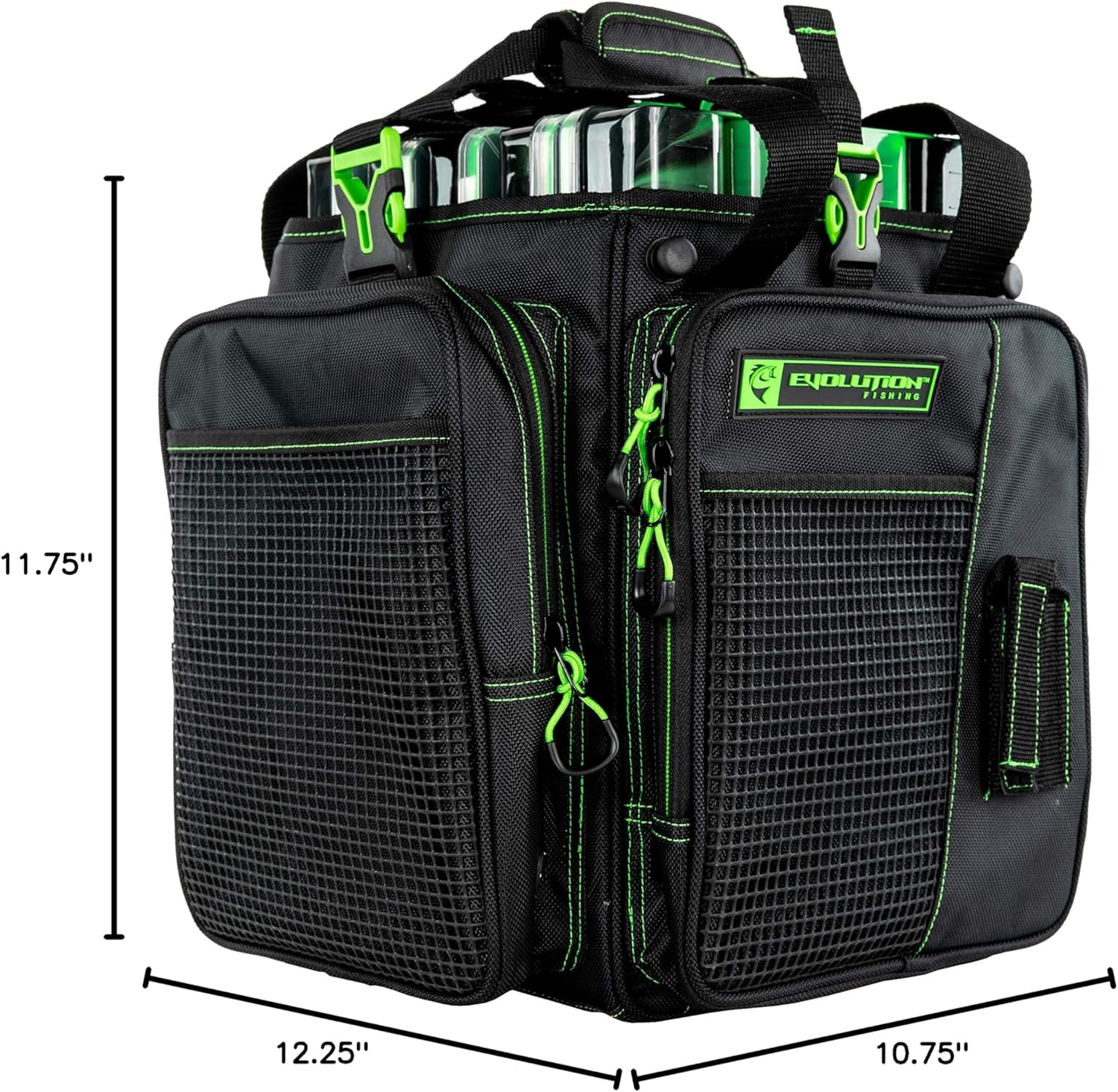EVOLUTION OUTDOOR Drift Series Topless Vertical Tackle Bag 3700