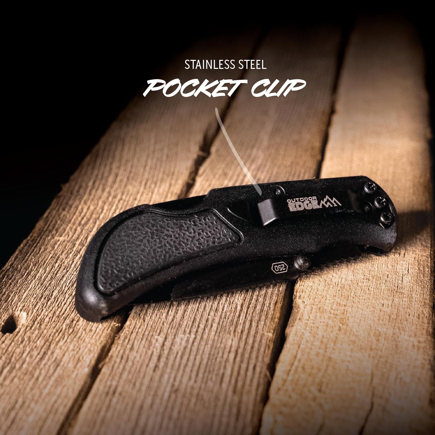 OUTDOOR EDGE Razor EDC Lite 2.5" Replaceable-Blade Folding Pocket Knife with Clip