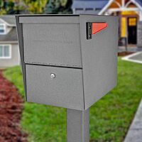 MAIL BOSS Package Master Curbside Locking Security Mailbox
