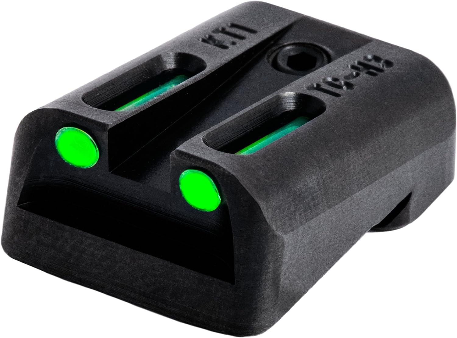 Truglo TFO Tritium & Fiber-Optic Sight Durable Snag-Resistant Glowing Night Sight