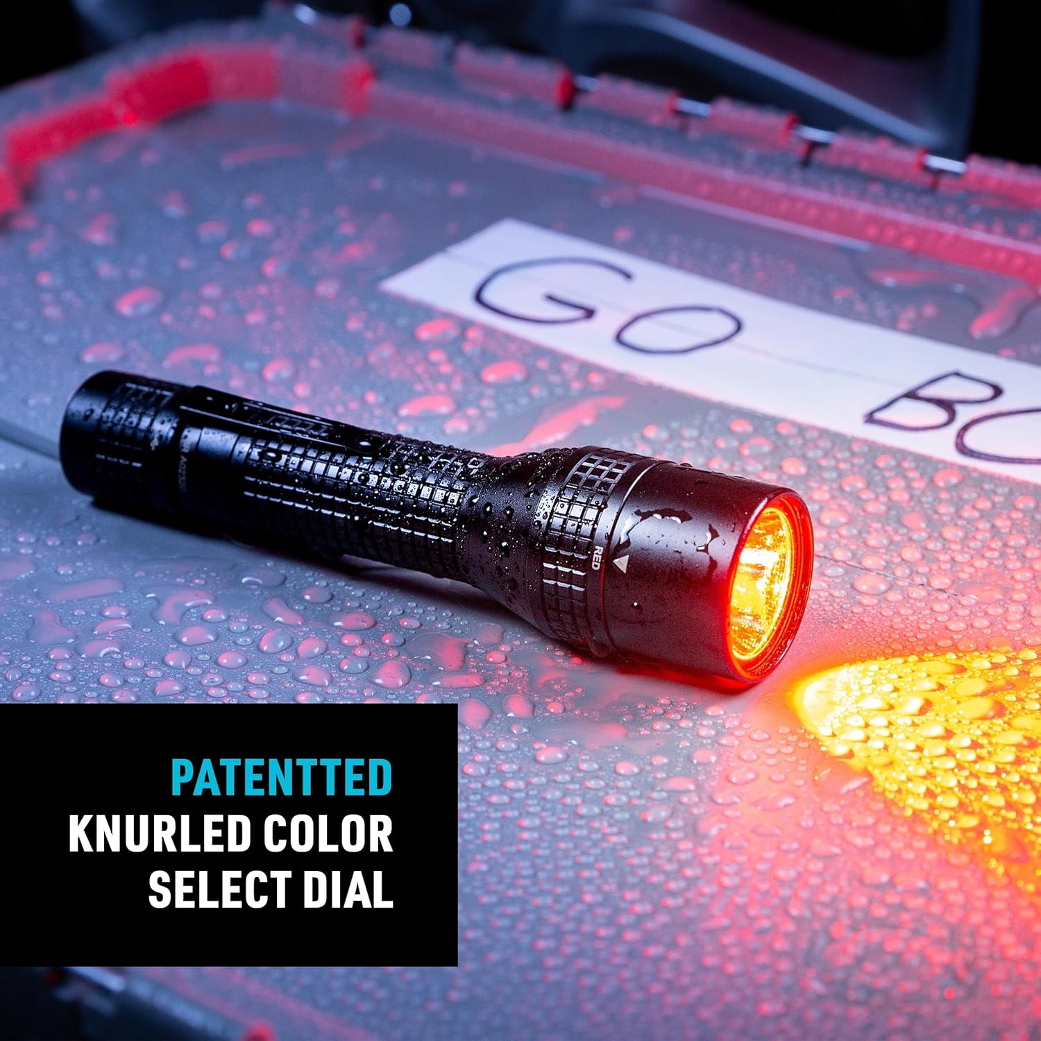 Nite Ize INOVA T8R PowerSwitch Rechargeable Dual Color Flashlight - Tactical LED Flashlight for First Responders & Law