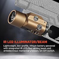STREAMLIGHT TLR-VIR II Weapon-Mounted Tactical Light with IR Illuminator