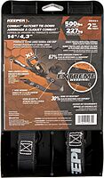 KEEPER Extreme Webbing Combat Ratchet Tie-Downs with Double J Hooks