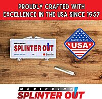 MEDIpoint Splinter-out, 10-Count Plastic Case (Pack of 5)