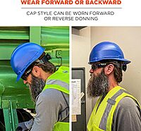 Ergodyne Skullerz 8967 Lightweight Cap-Style Hard Hat - Type 1, Class E