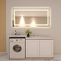Wall mirror - LED bathroom mirror (36*72 INCH)