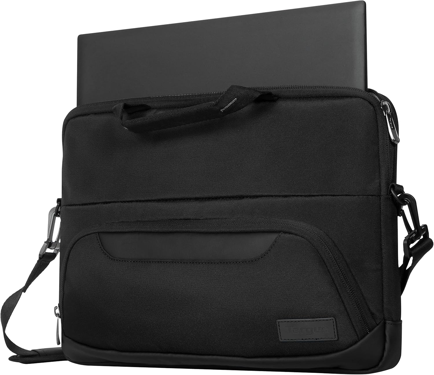 Targus 12-14" Laptop Bag for Business and Travel, Black - Computer Messenger Bag for Men and Women