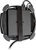 Allsop Wrap Caddy Streaming Device And Cable Organizer, Black, ASP32194