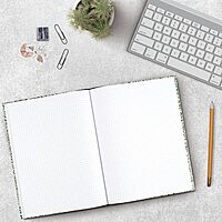 Avery Quadrille Laboratory Notebook, 5x5 Quad, 10.25 x 7.8 in, 60 Sheets